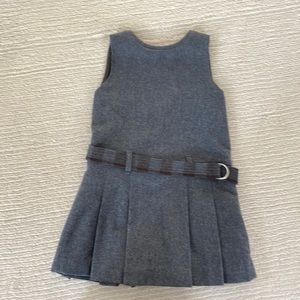 Jacadi girls size 4 grey wool jumper.
